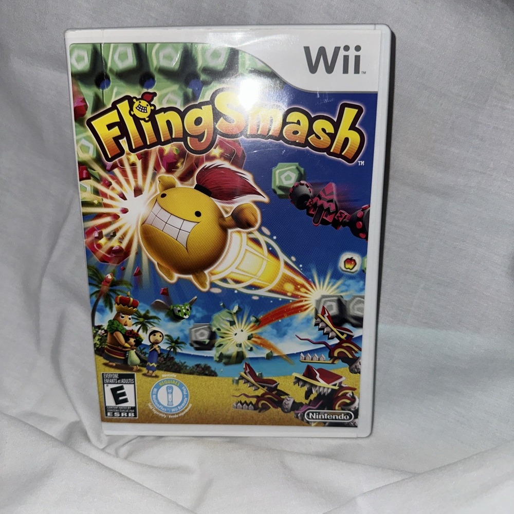 Fling‎ Smash (Nintendo Wii, 2010) - Manual Included